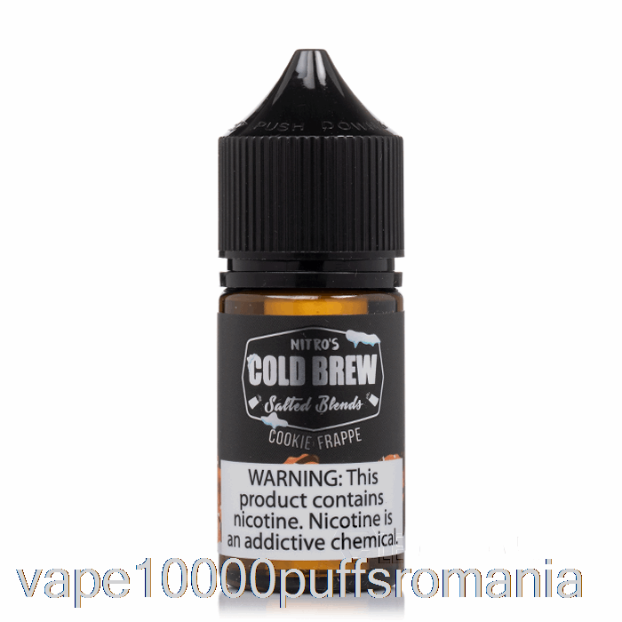Vape Romania Cookie Frappe - Nitros Cold Brew Saruri - 30ml 25mg